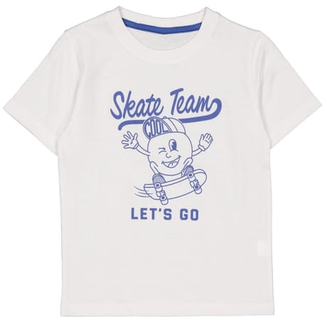Tee shirt manches courtes garçon BLANC 12 ANS