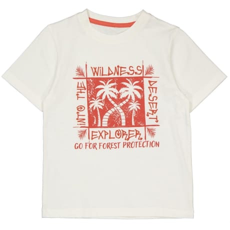 Tee shirt manches courtes garçon ECRU 14 ANS