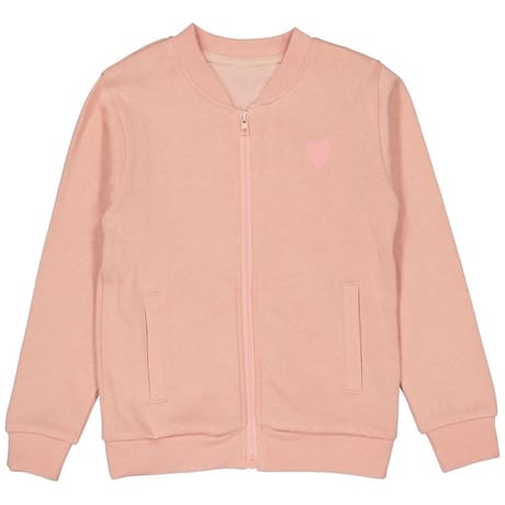 Gilet sweat fille ROSE PASTEL 14 ANS