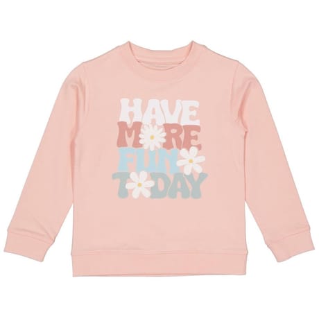 Sweat shirt fille ROSE PASTEL 14 ANS