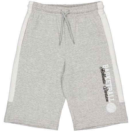 Bermuda molleton garçon GRIS CHINE 12ANS