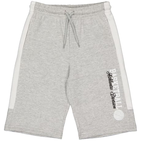 Bermuda molleton garçon GRIS CHINE 10ANS