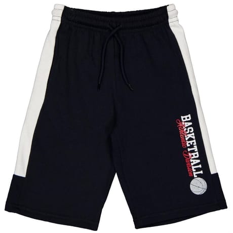 Bermuda molleton garçon MARINE 14ANS