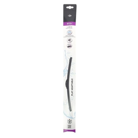 Carrefour balai essuie glace plat adaptable b13+530mm