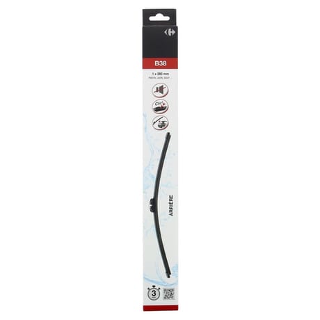 Carrefour balai essuie glace arrière b38 280mm