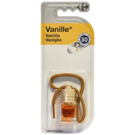 Carrefour désodorisant voiture parfum vanille