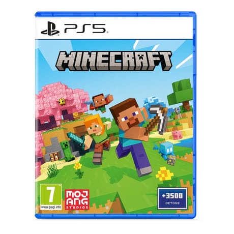 Jeu ps5 minecraft