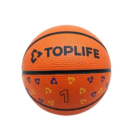 Toplife ballon basket t1 gonflable orange