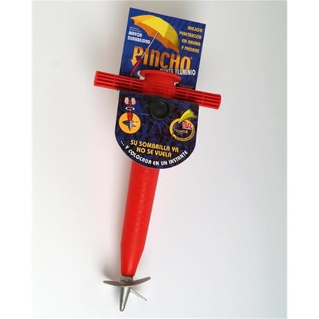 Pincho pique parasol pointe alum. 400470