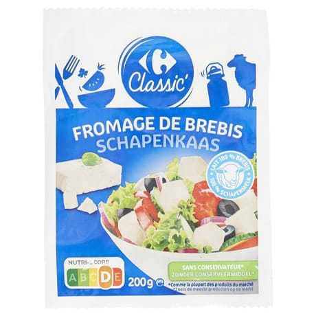 Carrefour Classic' Fromage de Brebis 200g