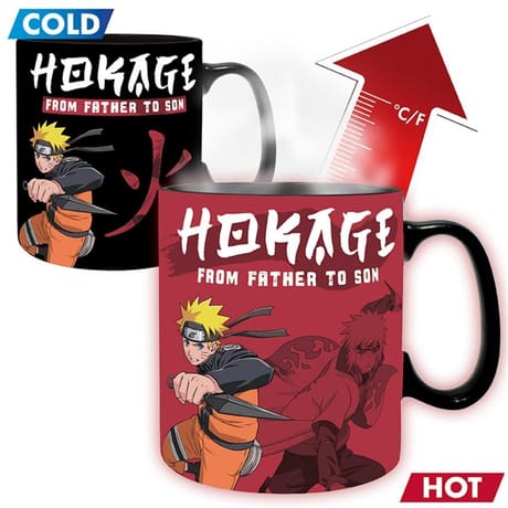 Mug 460 ml heat change from father to son naruto