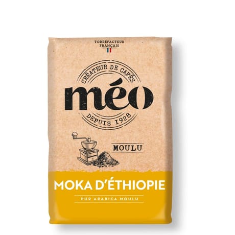 Meo café moulu moka éthiopie 500g