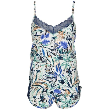 Ensemble caraco + short ligne Valéria IMP VERT 46/48