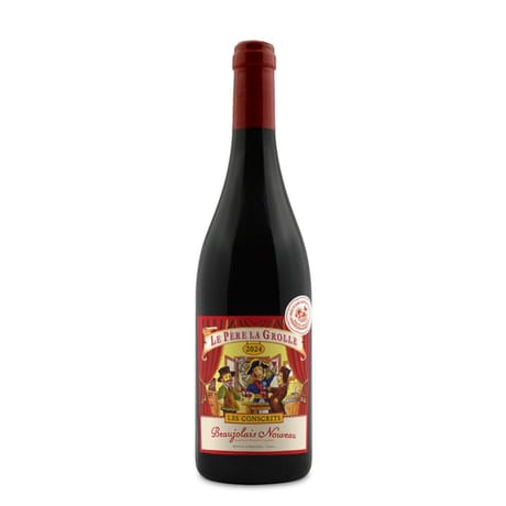Beaujolais Nouveau Rouge Le Père la Grolle 12.5% Vol. 75 cl