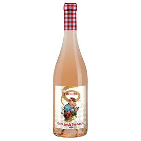 Beaujolais Nouveau Rosé les 6 cochons 12.5% Vol. 75 cl