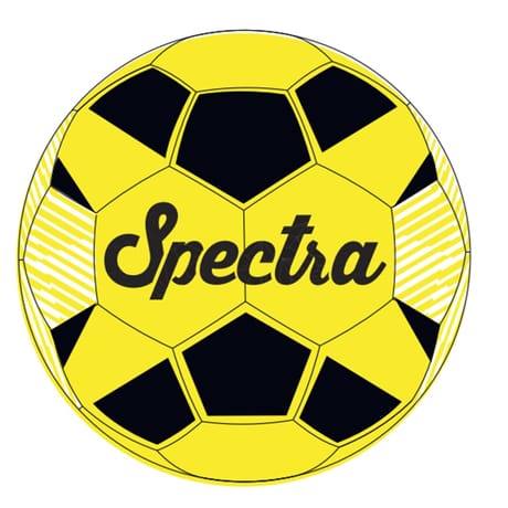 Ballon football duarig spectra jaune t5