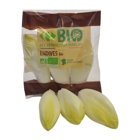 ENDIVE BIO SACHET 300G CARREFOUR BIO