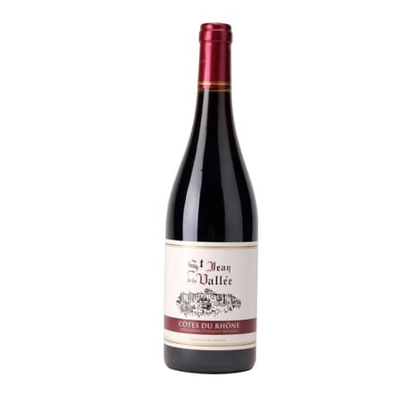 St jean de la vallée côtes du rhône rouge 75cl 12.5% Vol.