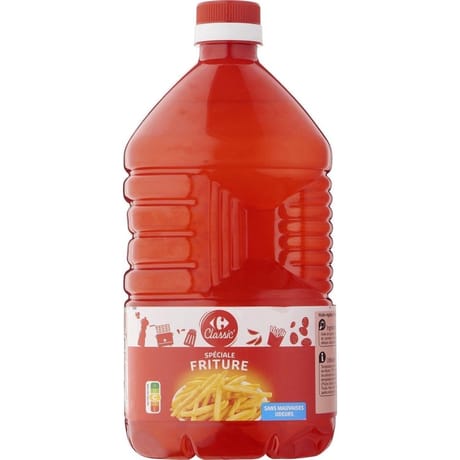 Carrefour classic' huile végétale spéciale friture 2l