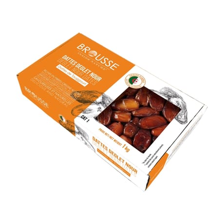 Dattes deglet nour 1kg Algérie
