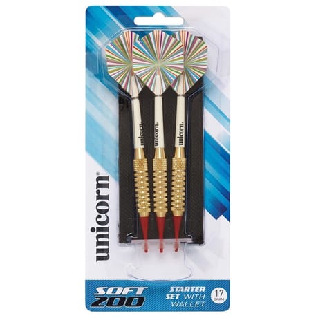 Fléchettes à ailettes soft 200 + étui