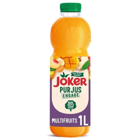 Joker pur jus engagé multifruits 1l