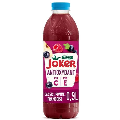 Joker antioxydant cassis pomme framboise 0.9l