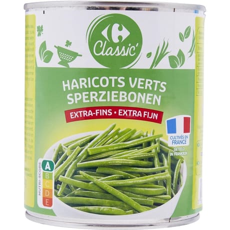 Carrefour classic' haricots verts extra-fins - 440g