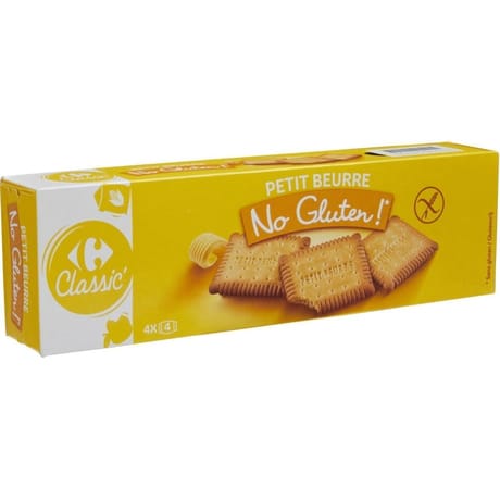 Carrefour classic' petit beurre sans gluten 130g