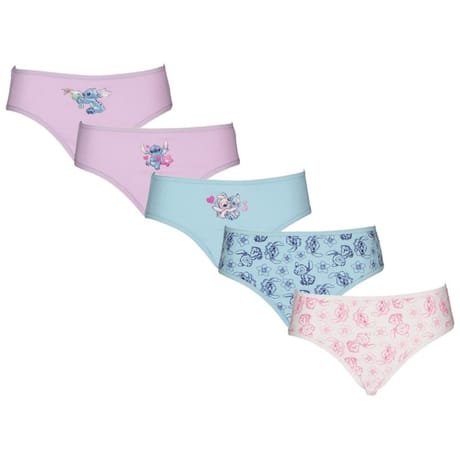 Lot de 5 culottes Stitch Fille STITCH 7\8ANS