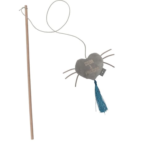 Vitakraft canne à pêche coeur