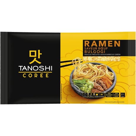 Tanoshi ramen bulgogi 366g