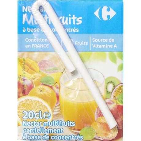 Carrefour classic' nectar multifruits 20cl