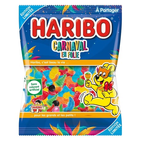 Haribo assortiment carnaval 250g