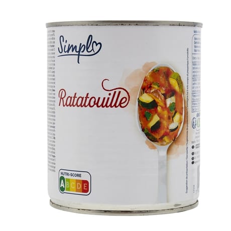 Simpl ratatouille 750g