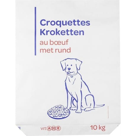 Croquettes au boeuf pour chien 10kg