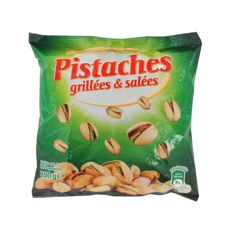 Pistaches grillées salées 350g