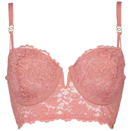 Soutien-gorge coque avec basque ligne Virvolte ROSETTE 100D