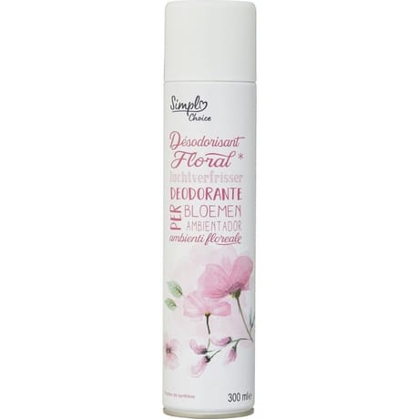 Simpl Desodorisant floral aerosol 300ml