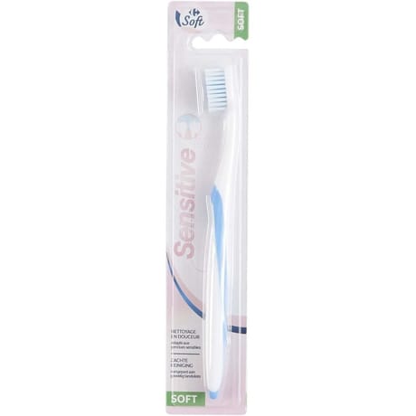 Carrefour soft brosse à dents
