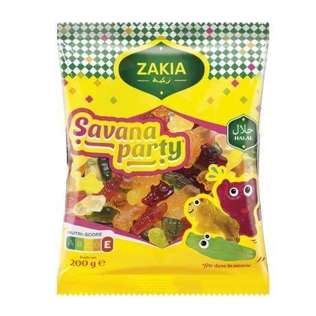 Zakia bonbons savana mix halal 200g