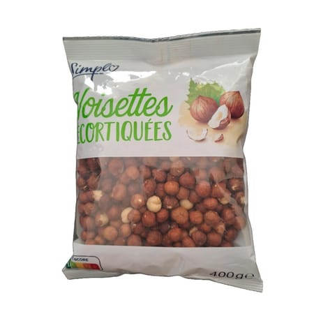 Noisette décortiquées 400g Simpl