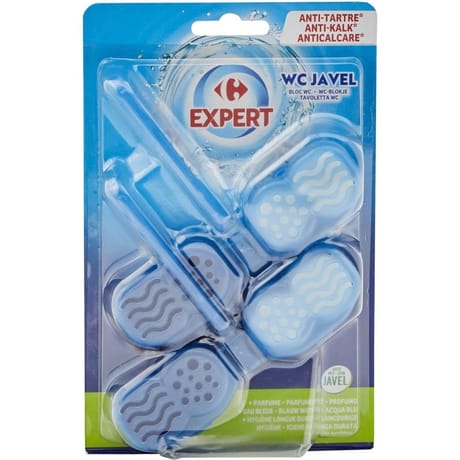Carrefour expert bloc WC javel x2