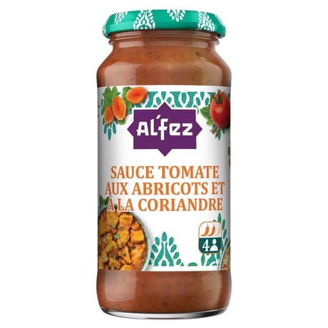 Alfez sauce tomate abricots coriandre - 450g