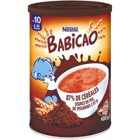 Nestle babicao des 10 mois boite en metal 400g