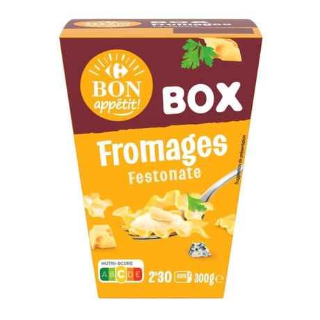 Carrefour bon appetit box fromages festonate 300g