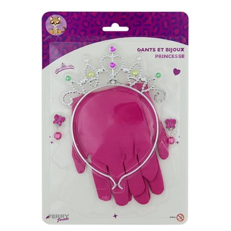 Gants et bijoux princesse