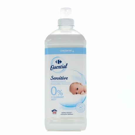 Carrefour essential adoucissant concentré sensitive 1.5l
