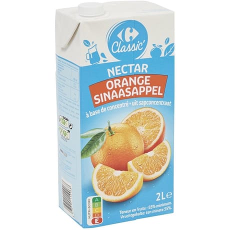 Carrefour classic' nectar d'orange 2l