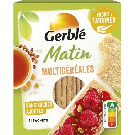 Gerblé tartines matin multicéréales 125g